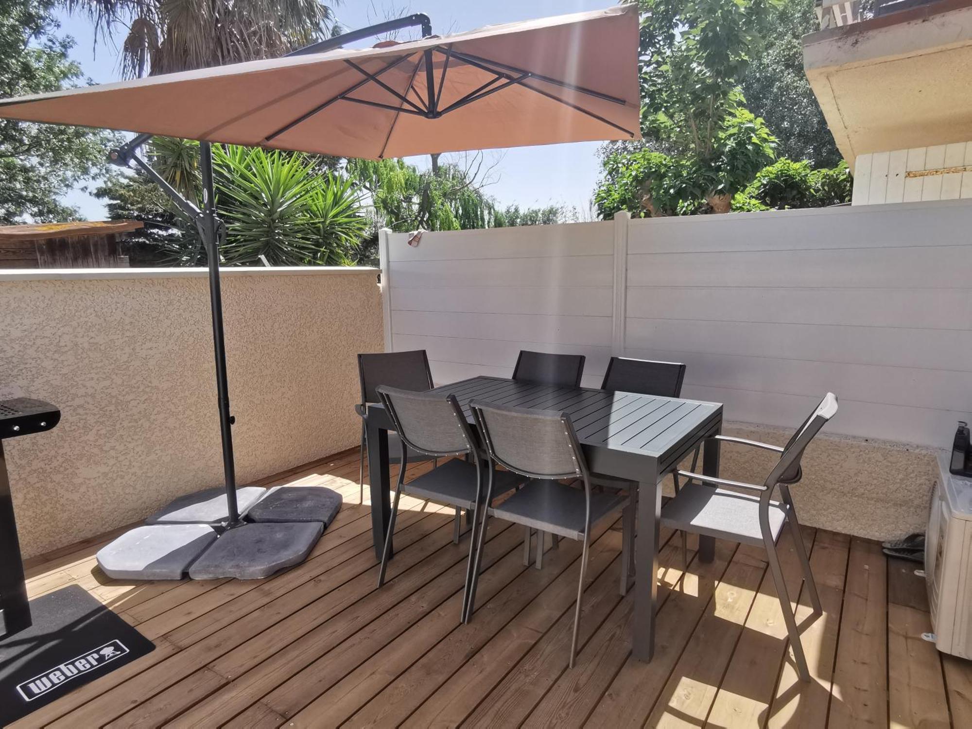 Maison Renovee A Marseillan Plage Экстерьер фото