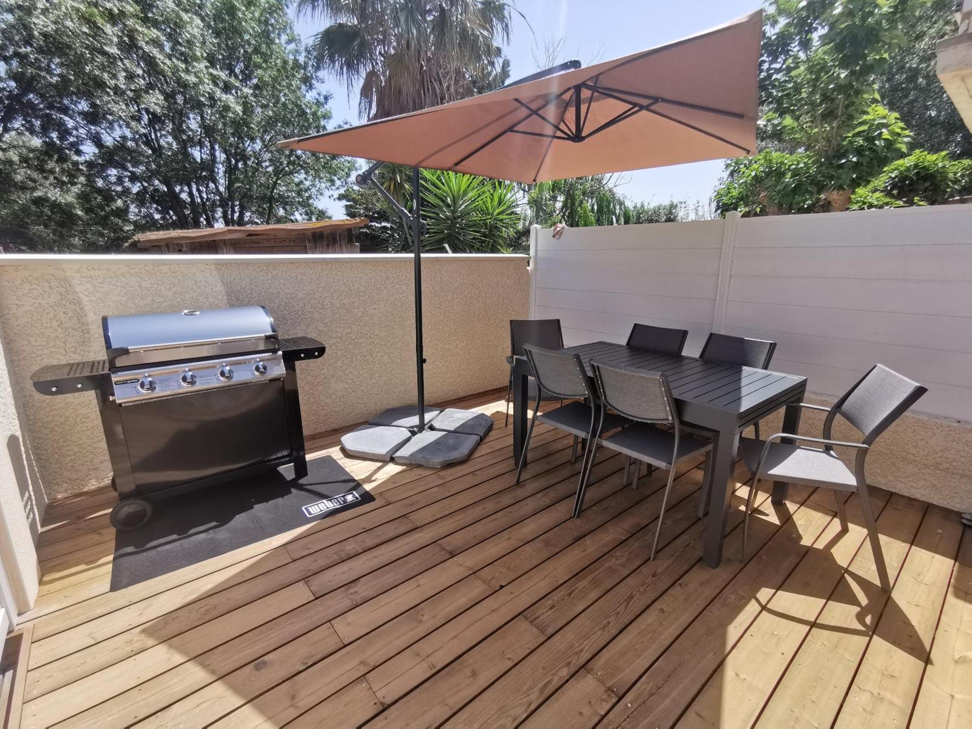 Maison Renovee A Marseillan Plage Экстерьер фото