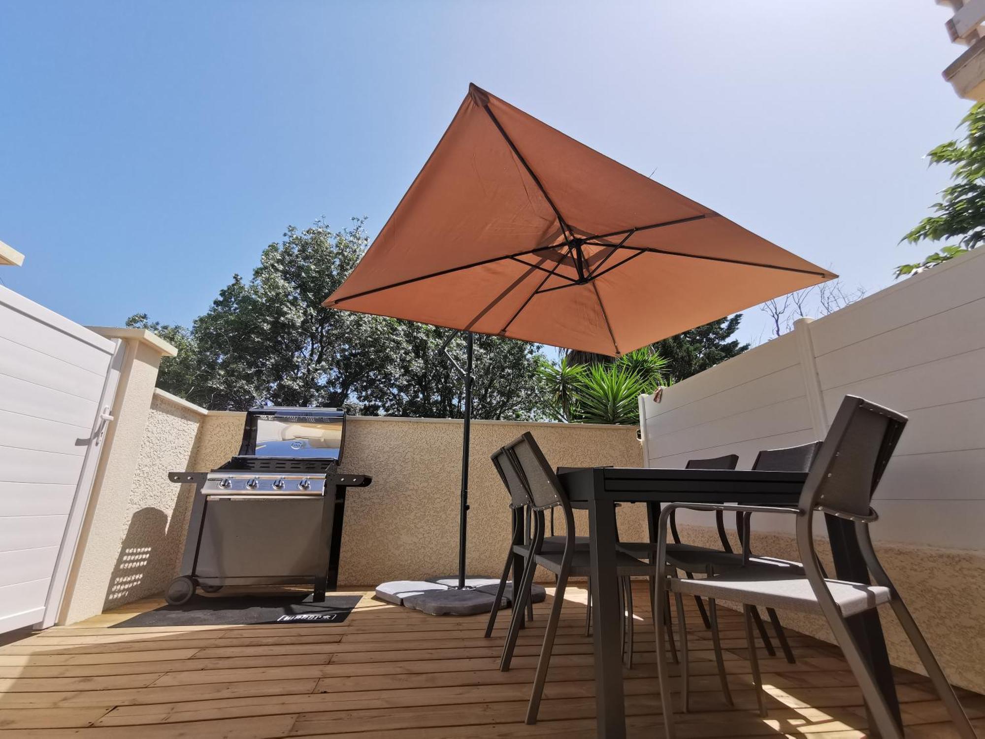 Maison Renovee A Marseillan Plage Экстерьер фото
