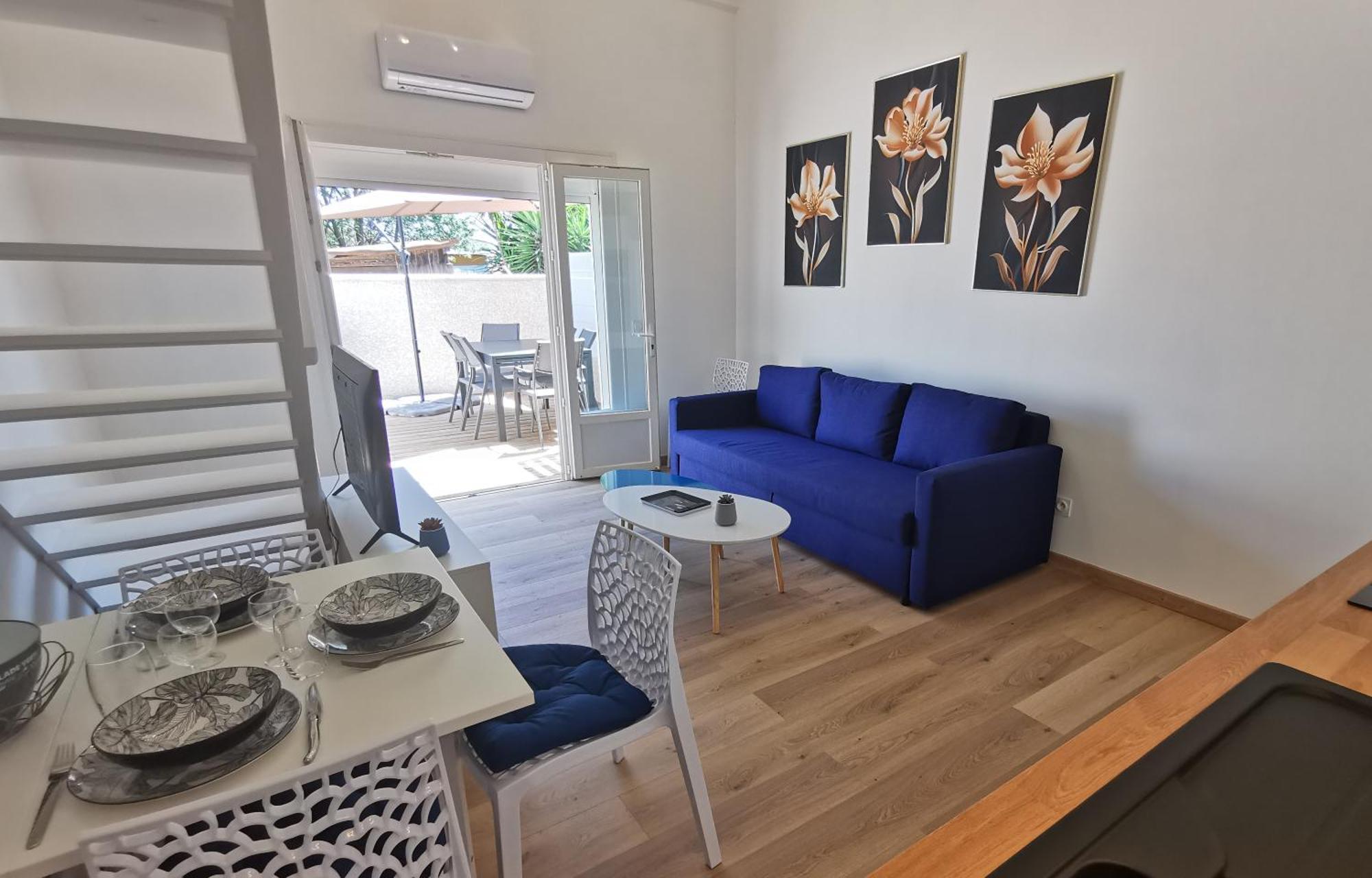 Maison Renovee A Marseillan Plage Экстерьер фото